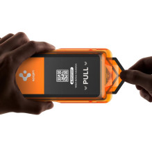 „Spigen Glas.tR AlignMaster Slim“ 3 grūdinto stiklo paketas, skirtas „iPhone 17“