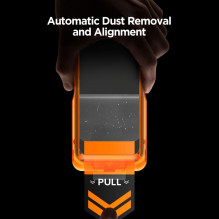 „Spigen Glas.tR AlignMaster Slim“ 3 grūdinto stiklo paketas, skirtas „iPhone 17“