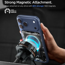 Spigen Essential EV25MFAQ Magnetic MagSafe Car Air Vent Mount - Black