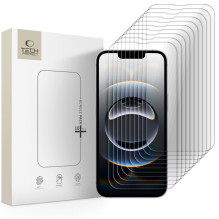 Tech-Protect Tempered Glass Bundle 10-pack for iPhone 13 / 13 Pro / 14 / 16e / 17e