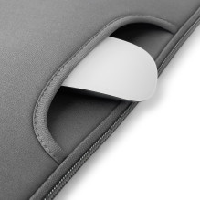 Universalus nešiojamojo kompiuterio krepšys 15,6 colio – pilkas