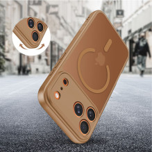 Tech-Protect BasicMag MagSafe Case for iPhone 17 Pro Max - Brown