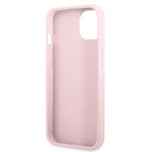 Guess GUHCP13SPSASBPU iPhone 13 mini 5,4 'violetinė / violetinė Saffiano Hot Stamp Metal logotipas Guess GUHCP13SPSASBPU iPhone 13 mini 5,4 'violetinė / violetinė Saffiano Hot Stamp Metal logotipas