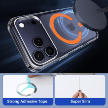 MagSafe Tech-Protect MMP-200 Magnetic Ring for Phone - Orange