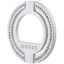 Guess MagSafe Ring Kalnų krištolinis laikiklis – sidabrinis