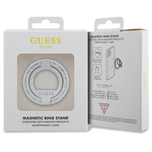 Guess MagSafe Ring Rhinestone holder - silver