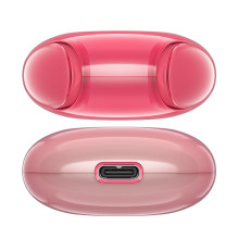 Acefast T9 Bluetooth 5.3 į ausis įdedamos belaidės ausinės – raudonos spalvos