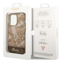 Guess GUHCP14LHGPLHC iPhone 14 Pro 6.1" ocher hardcase Porcelain Collection Guess GUHCP14LHGPLHC iPhone 14 Pro 6.1" ocher hardcase Porcelain Collection