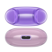 Acefast T9 Bluetooth 5.3 į ausis įdedamos belaidės ausinės – violetinės spalvos