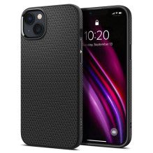 Spigen Liquid Air iPhone 14 dėklas – matinė juoda