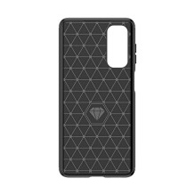 Lankstus anglies rašto dėklas, skirtas Samsung Galaxy M54 Carbon Case - juodas Lankstus anglies rašto dėklas, skirtas Samsung Galaxy M54 Carbon Case - juodas