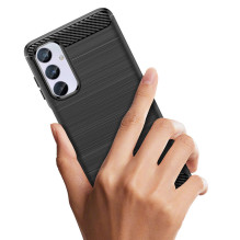 Flexible carbon pattern case for Samsung Galaxy M54 Carbon Case - black Flexible carbon pattern case for Samsung Galaxy M54 Carbon Case - black