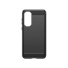 Anglies dėklas Samsung Galaxy A35 - juodas Anglies dėklas Samsung Galaxy A35 - juodas