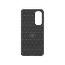 Carbon Case for Samsung Galaxy A35 - black Carbon Case for Samsung Galaxy A35 - black
