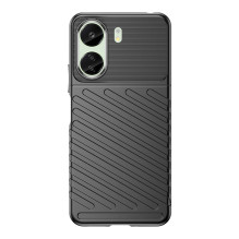 Thunder Case šarvuotas dėklas Xiaomi Redmi 13c - juodas