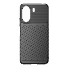 Thunder Case šarvuotas dėklas Xiaomi Redmi 13c - juodas