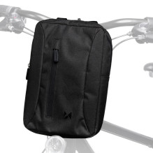 Wozinsky WSB6GR Scooter Handlebar Sports Bag with Shoulder Strap 5L - Gray
