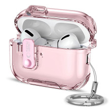„Tech-Protect Bounce Pro“ dėklas, skirtas „AirPods Pro 3“ ausinėms – rožinis