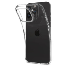 Spigen Crystal Flex dėklas, skirtas iPhone 15 Pro – skaidrus