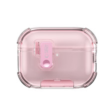 „Tech-Protect Bounce Pro“ dėklas, skirtas „AirPods Pro 3“ ausinėms – rožinis
