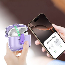 „Tech-Protect Bounce Pro“ dėklas, skirtas „AirPods Pro 3“ ausinėms – žalias