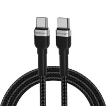 Wozinsky WNBCC2 USB-C / USB-C PD 65W laidas 2 m - juodas