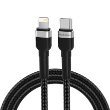 Wozinsky WNBCL2 Lightning / USB-C PD 30W laidas 2 m - juodas