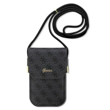Guess 4G Metal Script Logo rankinė - juoda