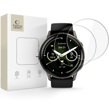 „Tech-Protect Hydro Flex+“ 2 hidrogelio plėvelių pakuotė, skirta „Garmin Venu 45mm“ laikrodžiui