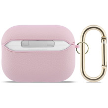„Guess Grained Classic Logo“ dėklas, skirtas „AirPods Pro 3“ ausinėms – rožinis