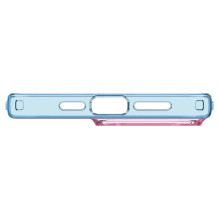 „Spigen“ skystųjų kristalų „iPhone 15 Pro“ dėklas – rožinė / mėlyna