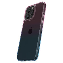 Spigen Liquid Crystal iPhone 15 Pro Case - Pink / Blue