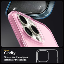 Spigen Liquid Crystal iPhone 15 Pro Case - Pink / Blue