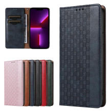 Magnetinio dirželio dėklas, skirtas Samsung Galaxy S23+ Flip Wallet Mini Lanyard Stand Blue