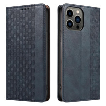 Magnetinio dirželio dėklas, skirtas Samsung Galaxy S23+ Flip Wallet Mini Lanyard Stand Blue