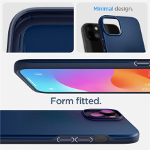 Spigen Thin Fit iPhone 15 Plus Case - Blue Spigen Thin Fit iPhone 15 Plus Case - Blue