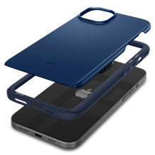 Spigen Thin Fit iPhone 15 Plus Case - Blue Spigen Thin Fit iPhone 15 Plus Case - Blue