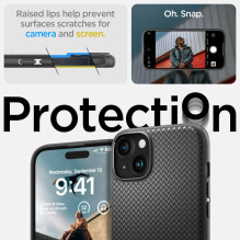 Spigen Mag Armor MagSafe iPhone 15 Case - Matte Black