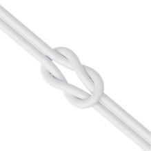 Joyroom JR-EW01 į ausis įdedamos laidinės mini lizdo ausinės su nuotolinio valdymo pulteliu – baltos spalvos