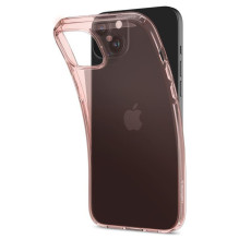 Spigen Crystal Flex iPhone 15 Plus dėklas – rožinis / skaidrus