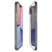 Spigen Crystal Flex dėklas, skirtas iPhone 15 Plus – skaidrus