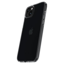 Spigen Crystal Flex iPhone 15 Plus dėklas – pilkai permatomas