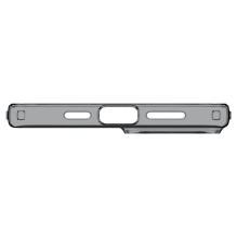 Spigen Crystal Flex iPhone 15 Plus dėklas – pilkai permatomas