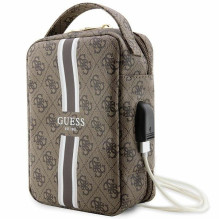 Guess Bag GUHBP4RPSW Organizer brown / brown 4G Printed Stripes Guess Bag GUHBP4RPSW Organizer brown / brown 4G Printed Stripes