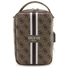 Guess Bag GUHBP4RPSW Organizatorius rudos / rudos 4G spausdintos juostelės Guess Bag GUHBP4RPSW Organizatorius rudos / rudos 4G spausdintos juostelės