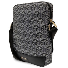Guess Bag GUTB10HGCFSEK 10" black / black GCube Stripe Tablet Bag Guess Bag GUTB10HGCFSEK 10" black / black GCube Stripe Tablet Bag