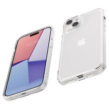 Spigen Crystal Hybrid iPhone 15 Plus dėklas – skaidrus