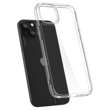 Spigen Crystal Hybrid iPhone 15 Plus dėklas – skaidrus