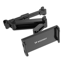 RETURNED ITEM Wozinsky adjustable headrest holder for tablet or phone black (WTHBK3)