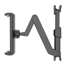 RETURNED ITEM Wozinsky adjustable headrest holder for tablet or phone black (WTHBK3)